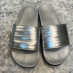 Adidas Women's Adilette Comfort Slides - Size 8
